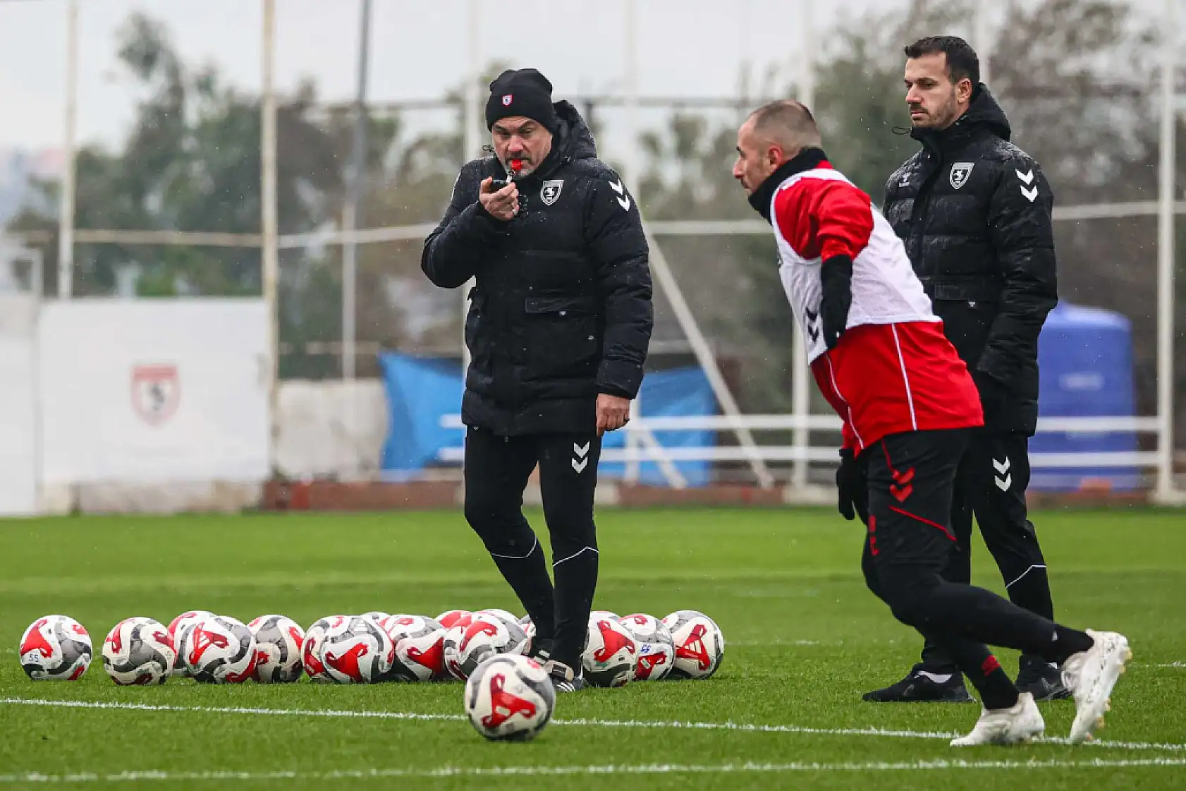 Samsunspor, Fenerbahçe Maçı İçin Sahaya İndi