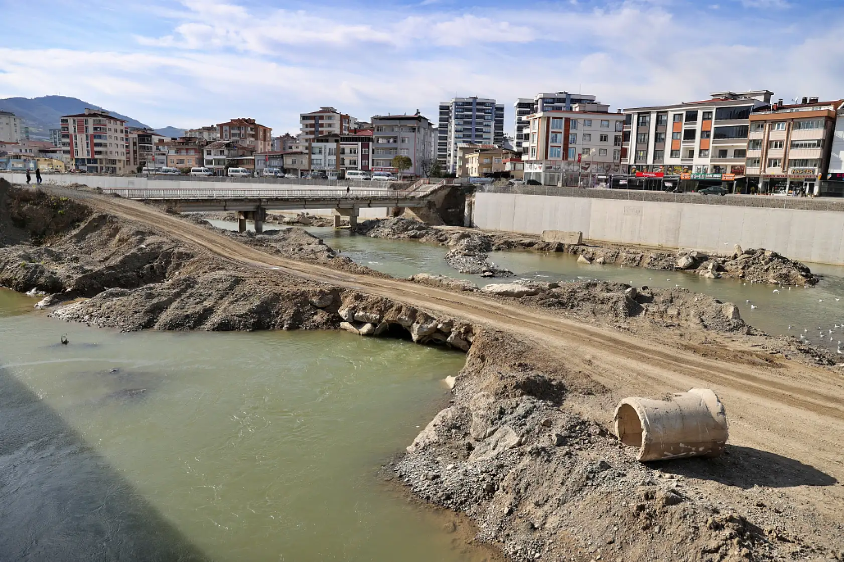 DSİ Genel Müdürü Balta Samsun'daki yatırımları inceledi