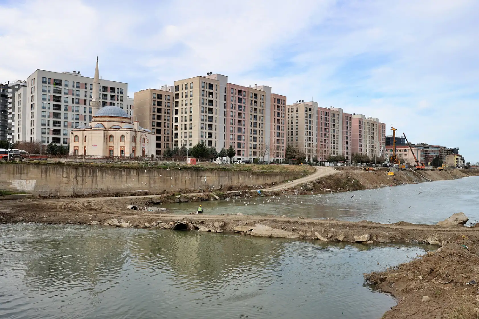 DSİ Genel Müdürü Balta Samsun'daki yatırımları inceledi