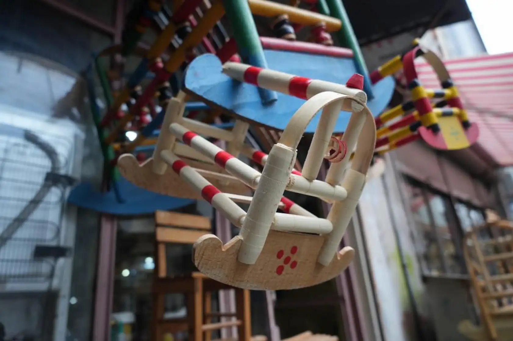 Çarşamba'da 78 yıllık ahşap beşik geleneği sürdürülüyor