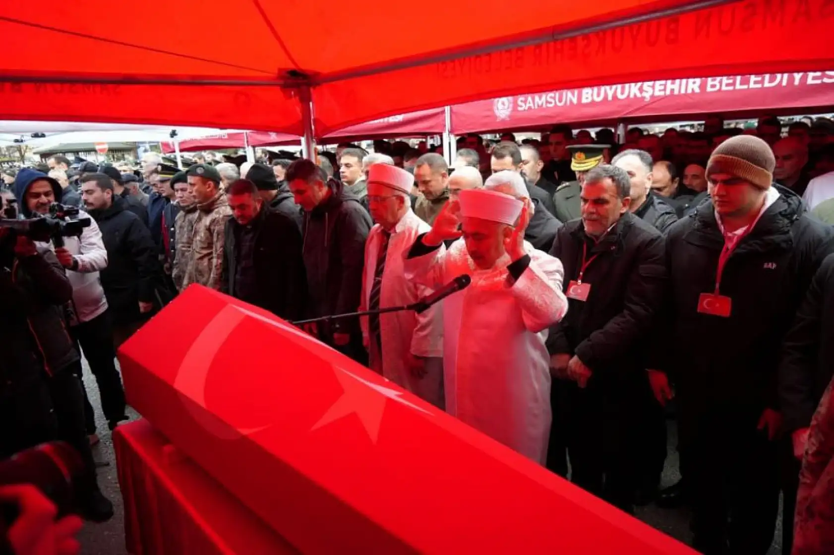 Samsun Şehidine Ağladı