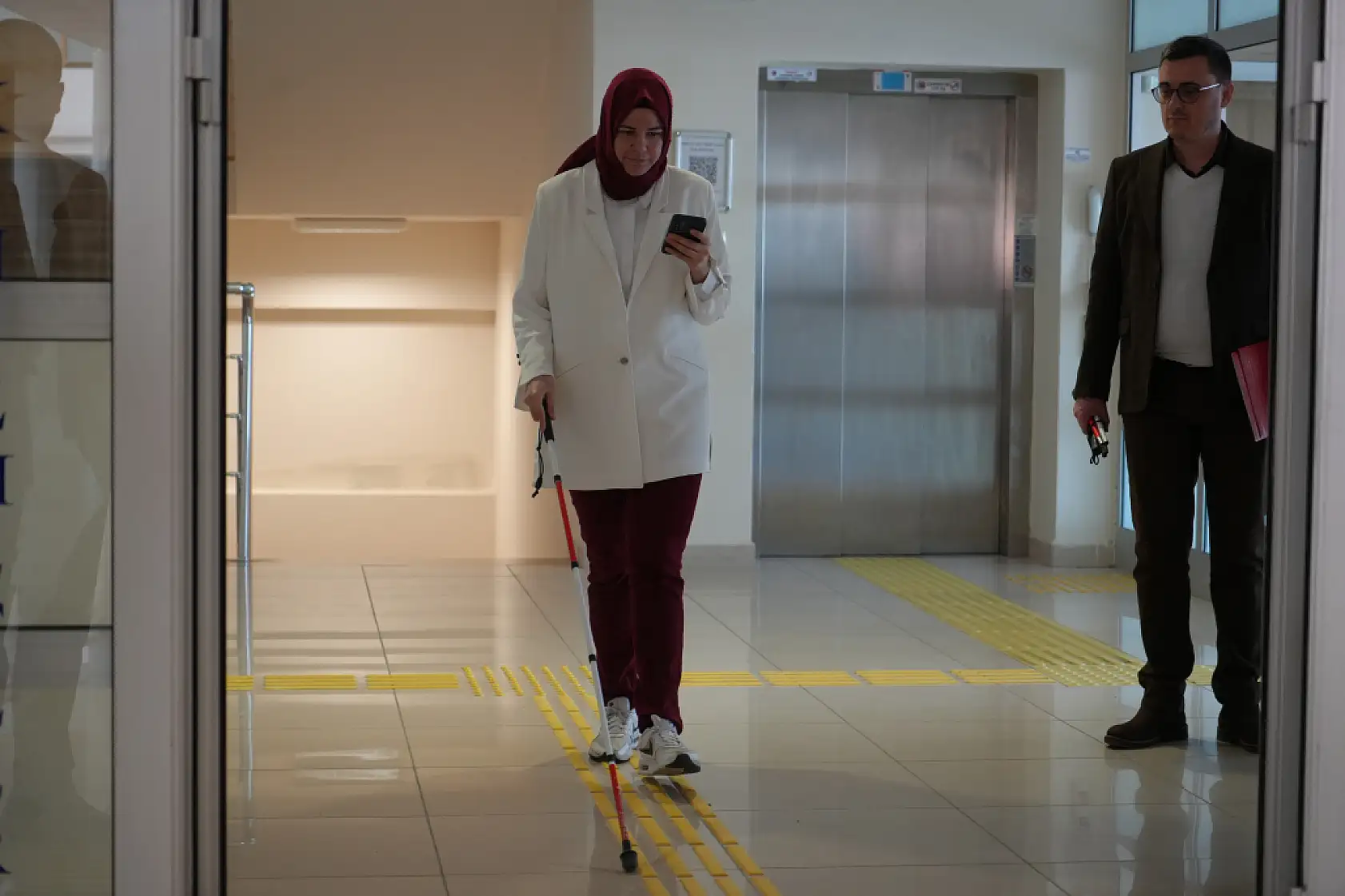 OMÜ'de görme engelliler için yapay zekâ destekli asistan devrede