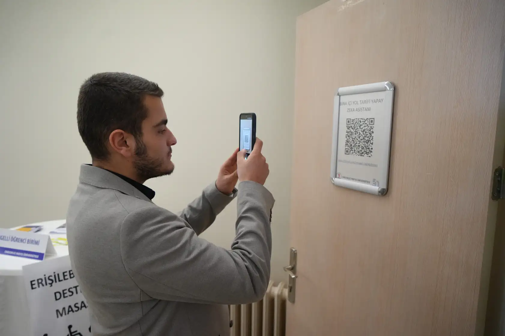 OMÜ'de görme engelliler için yapay zekâ destekli asistan devrede