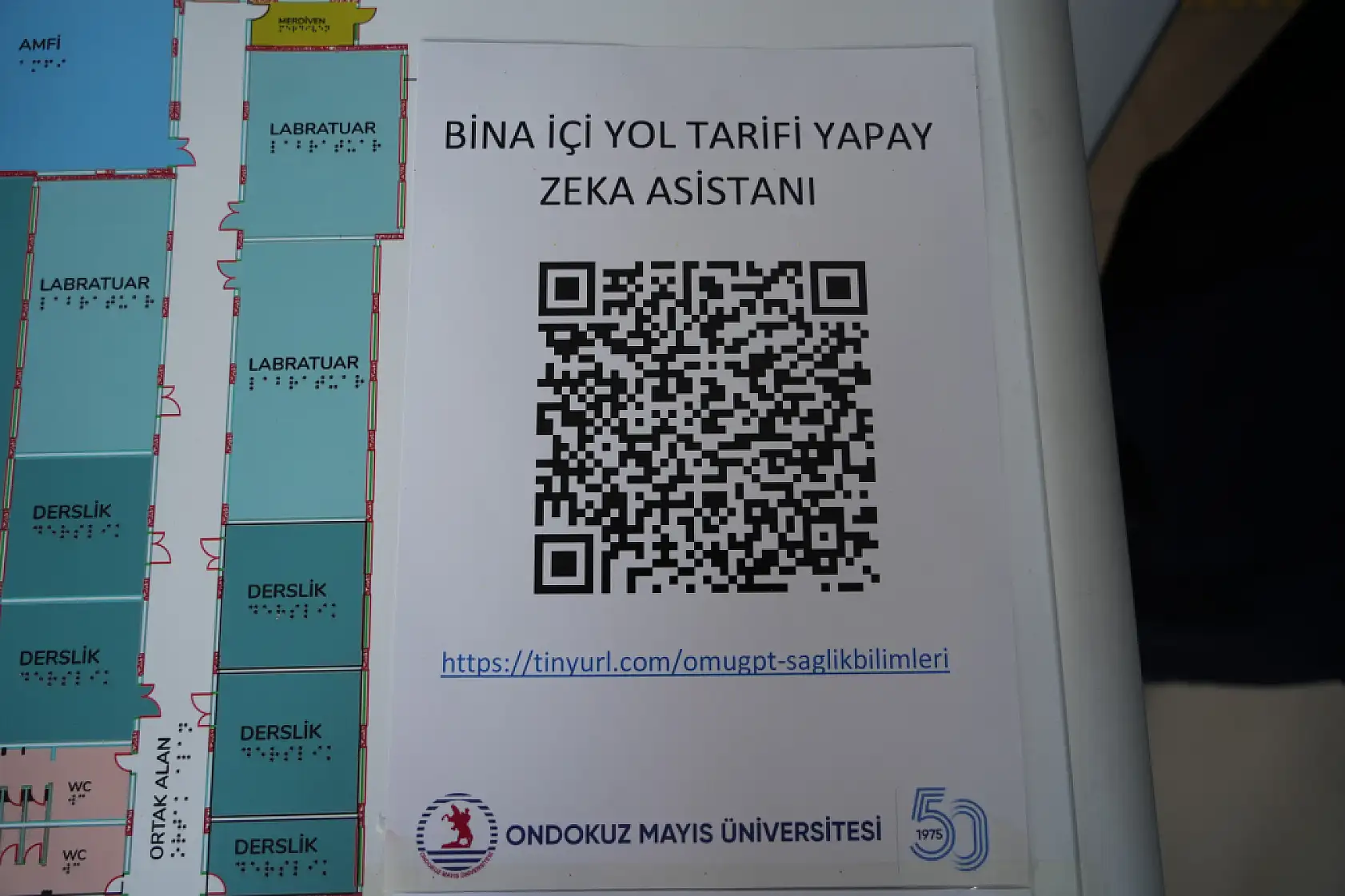 OMÜ'de görme engelliler için yapay zekâ destekli asistan devrede