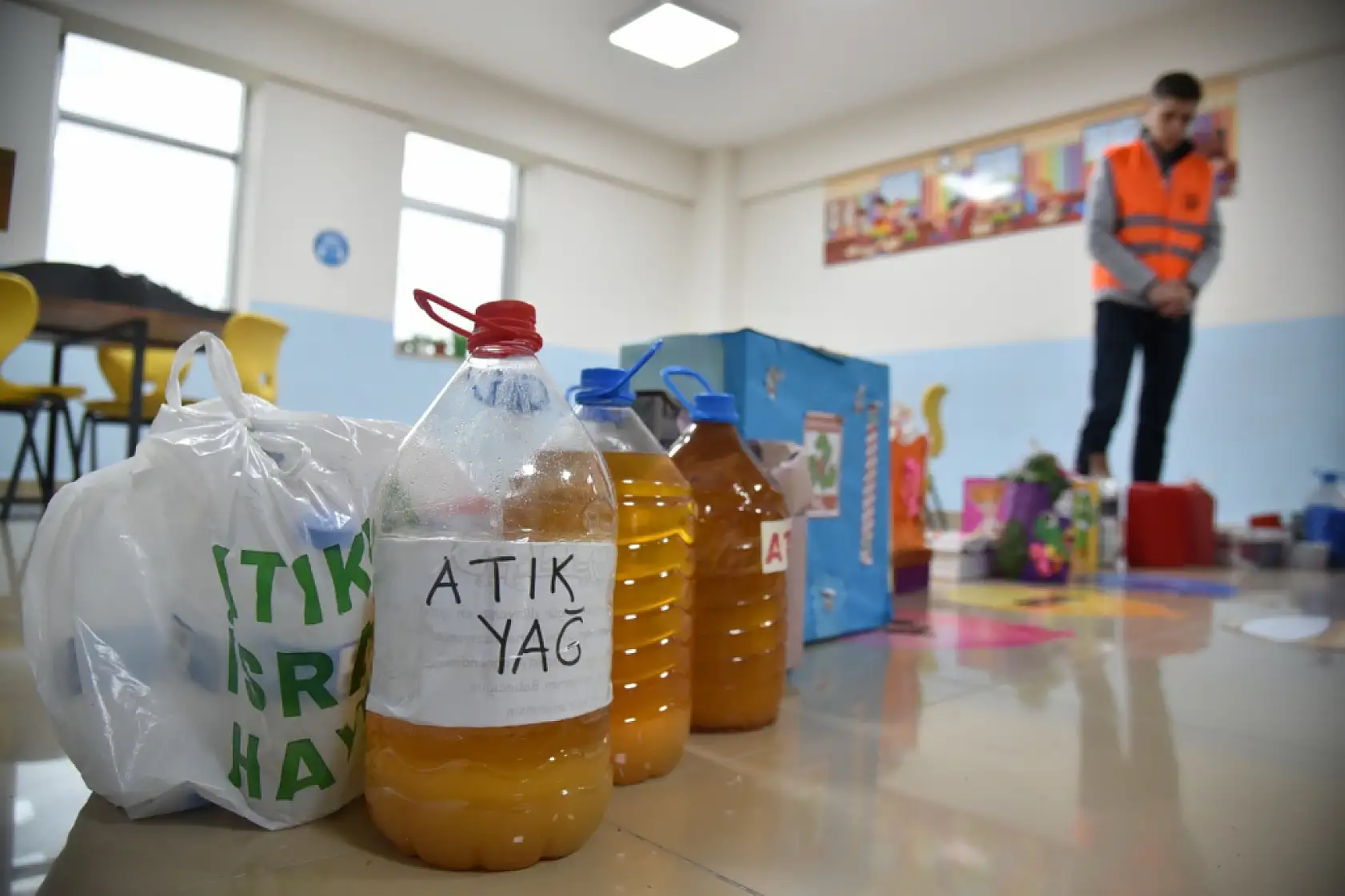 Atakum Belediyesi'nden öğrencilere sıfır atık farkındalığı