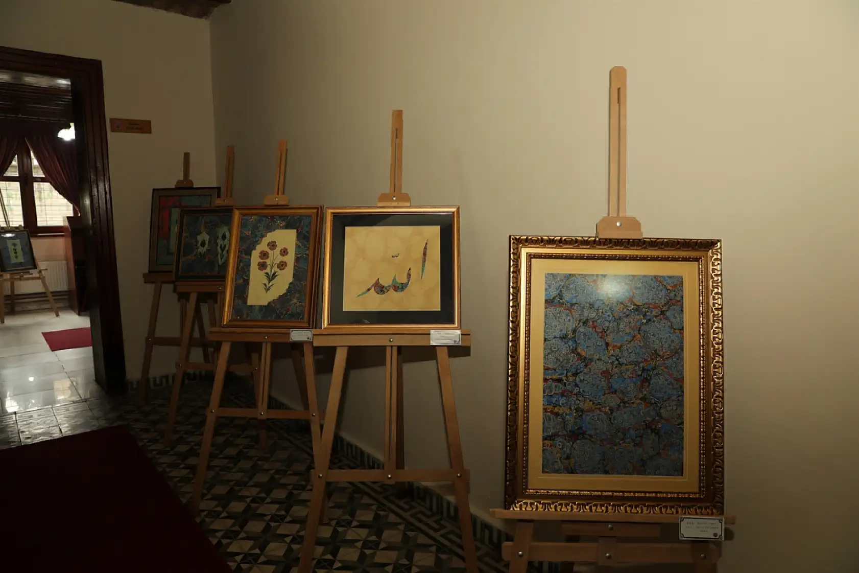 Bafra'da 500'ü Aşkın Kursiyerin Eseri Sanatseverlerle Buluştu