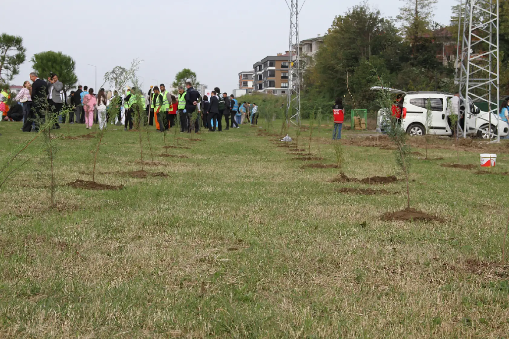 Çarşamba'da 111 Fidan, Geleceğe Nefes Oldu