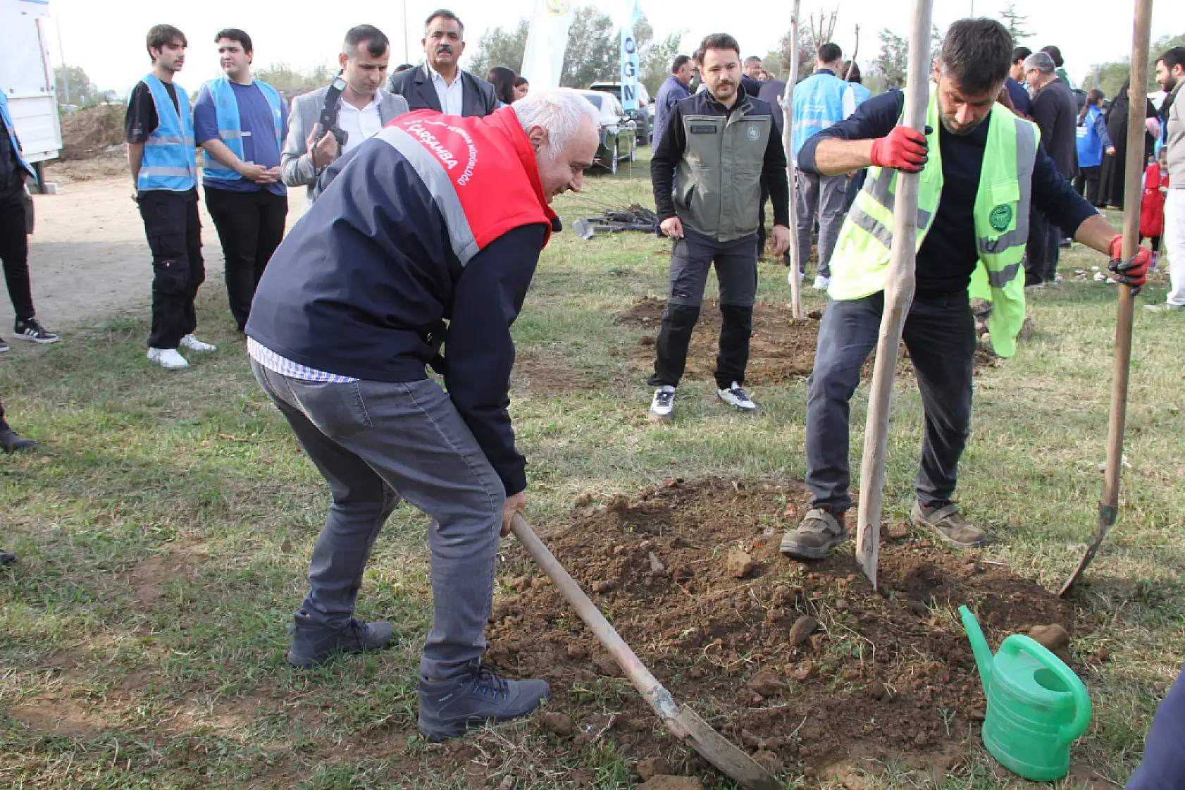Çarşamba'da 111 Fidan, Geleceğe Nefes Oldu