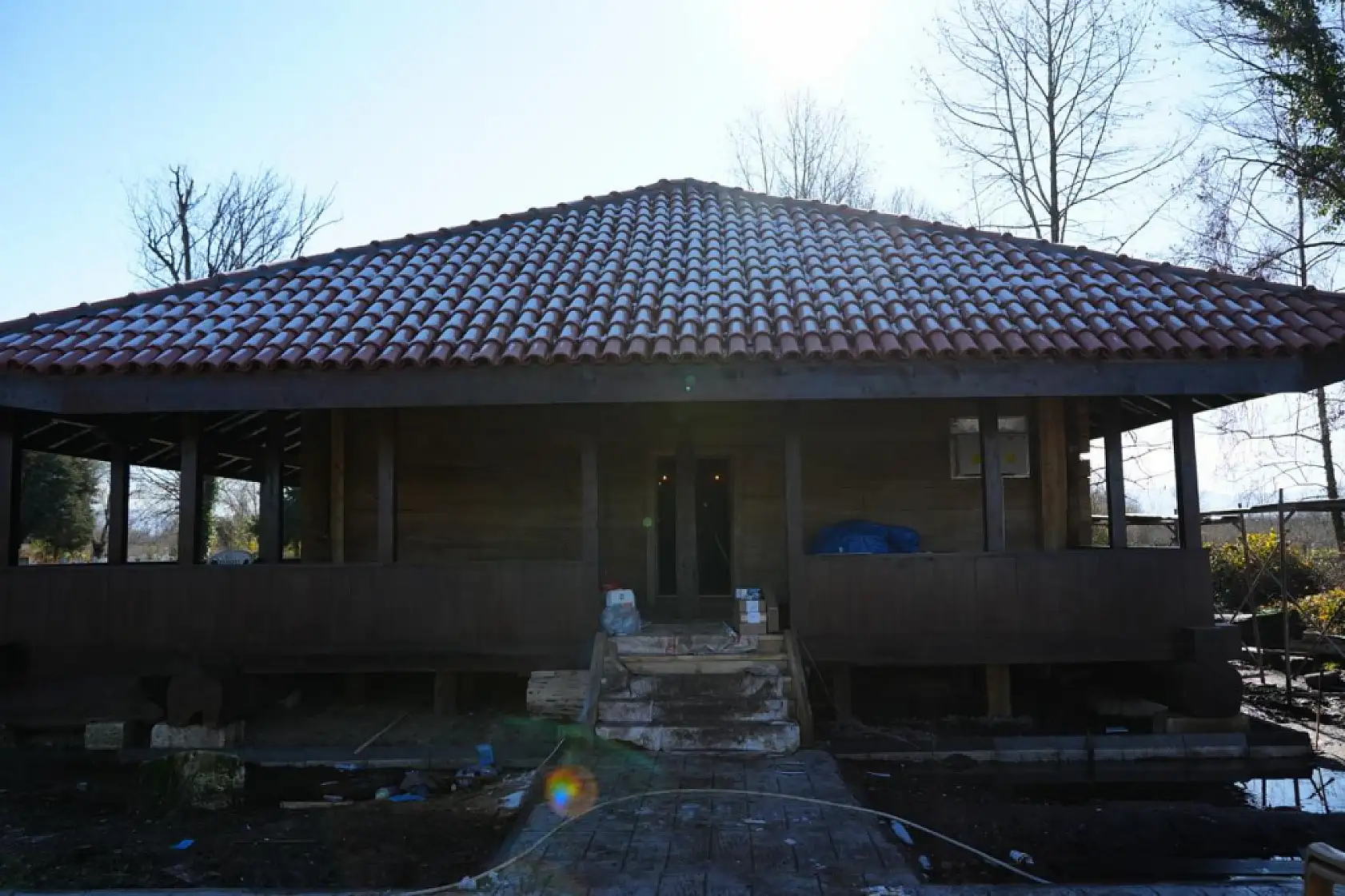 Terme Yeni Cami'de restorasyon çalışmalarında sona yaklaşıldı