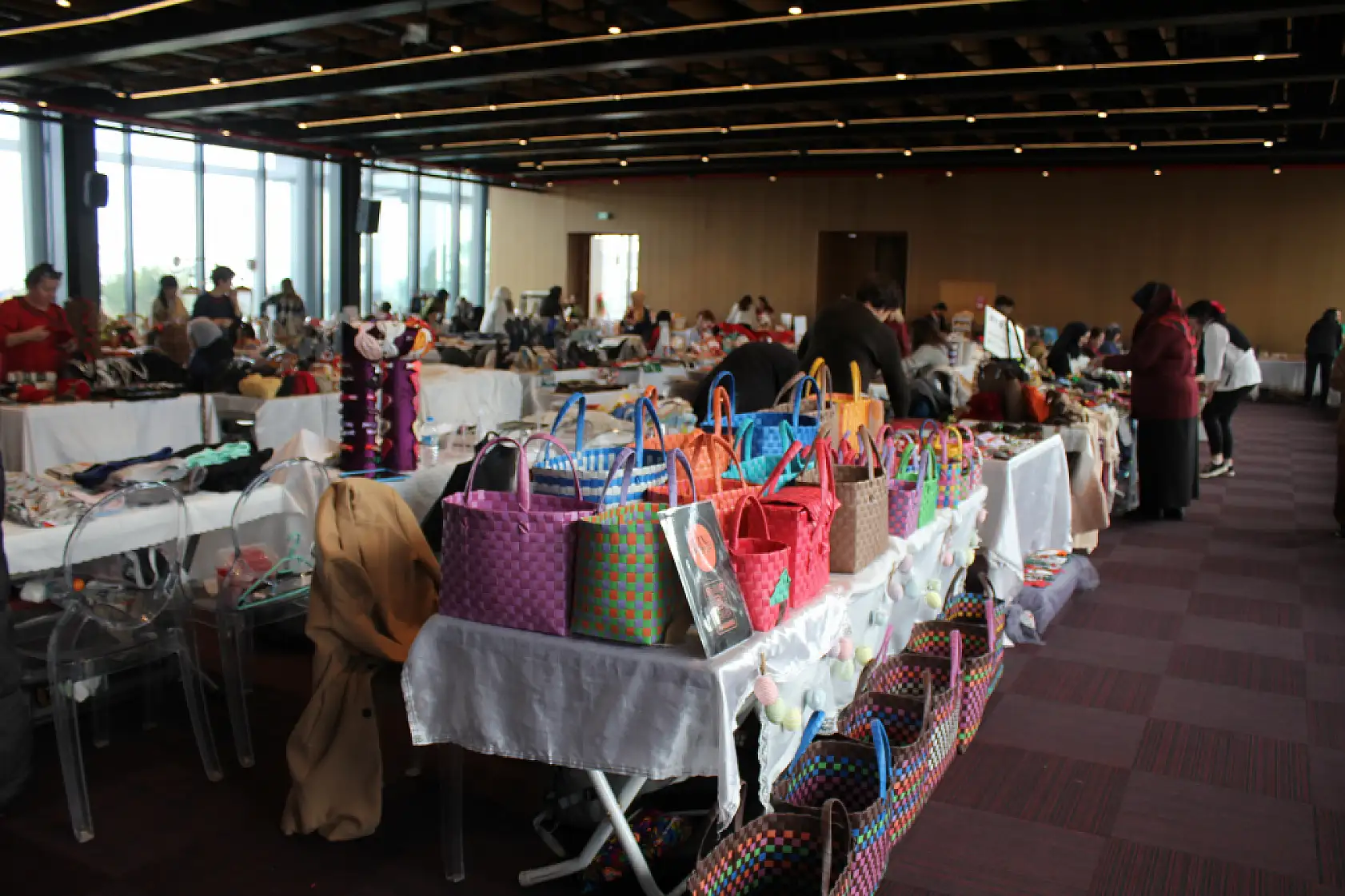 Samsun'da Evde Üreten Kadınlara Anlamlı Destek