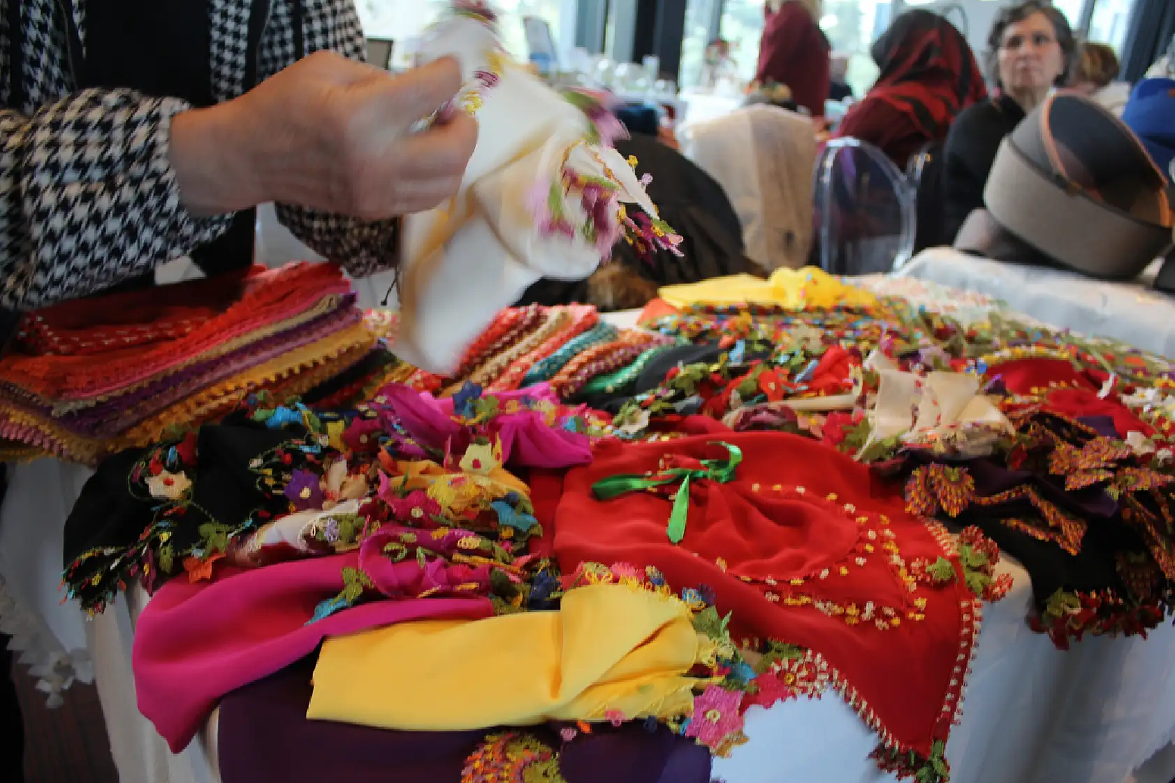 Samsun'da Evde Üreten Kadınlara Anlamlı Destek