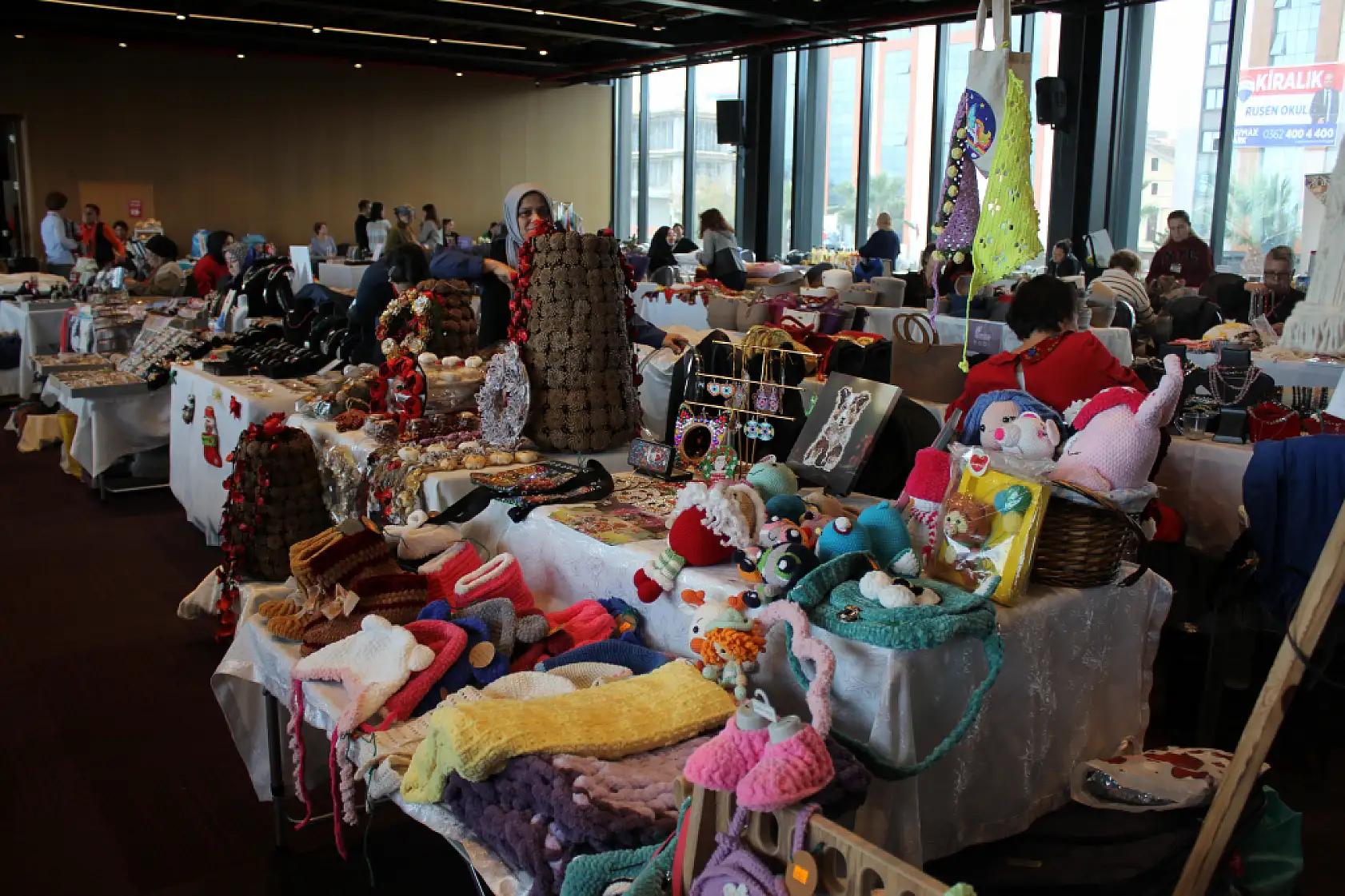 Samsun'da Evde Üreten Kadınlara Anlamlı Destek