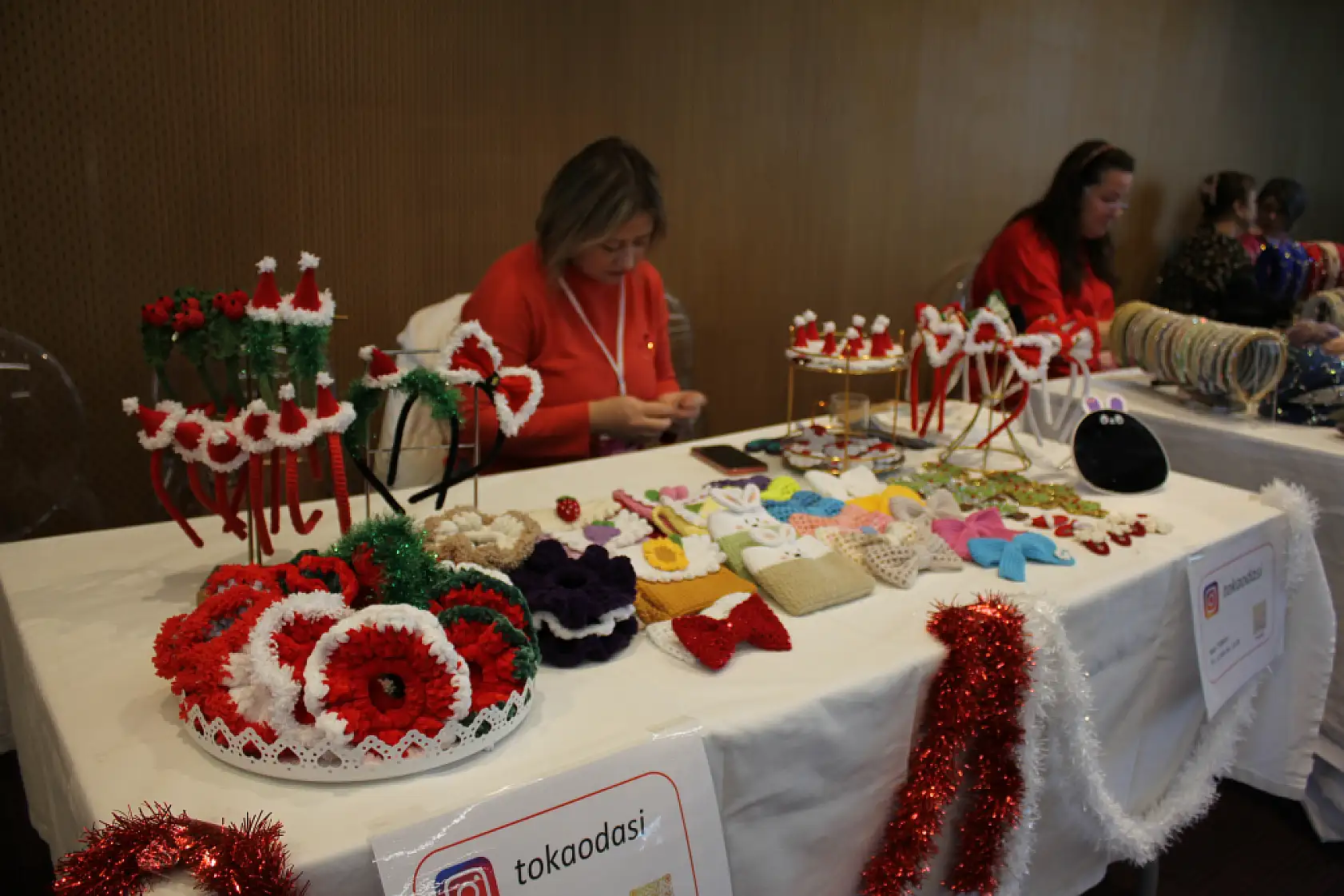 Samsun'da Evde Üreten Kadınlara Anlamlı Destek