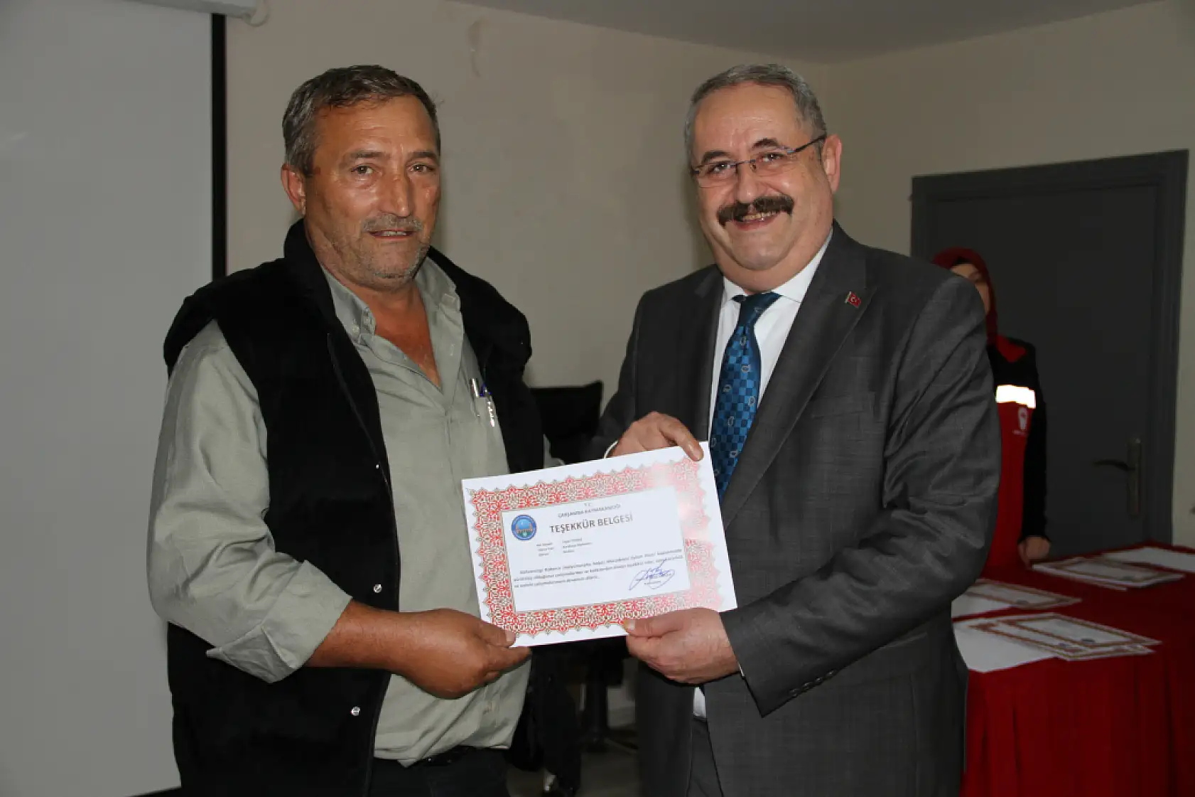 Kokarcaya Karşı Mücadelede Muhtarlara Teşekkür