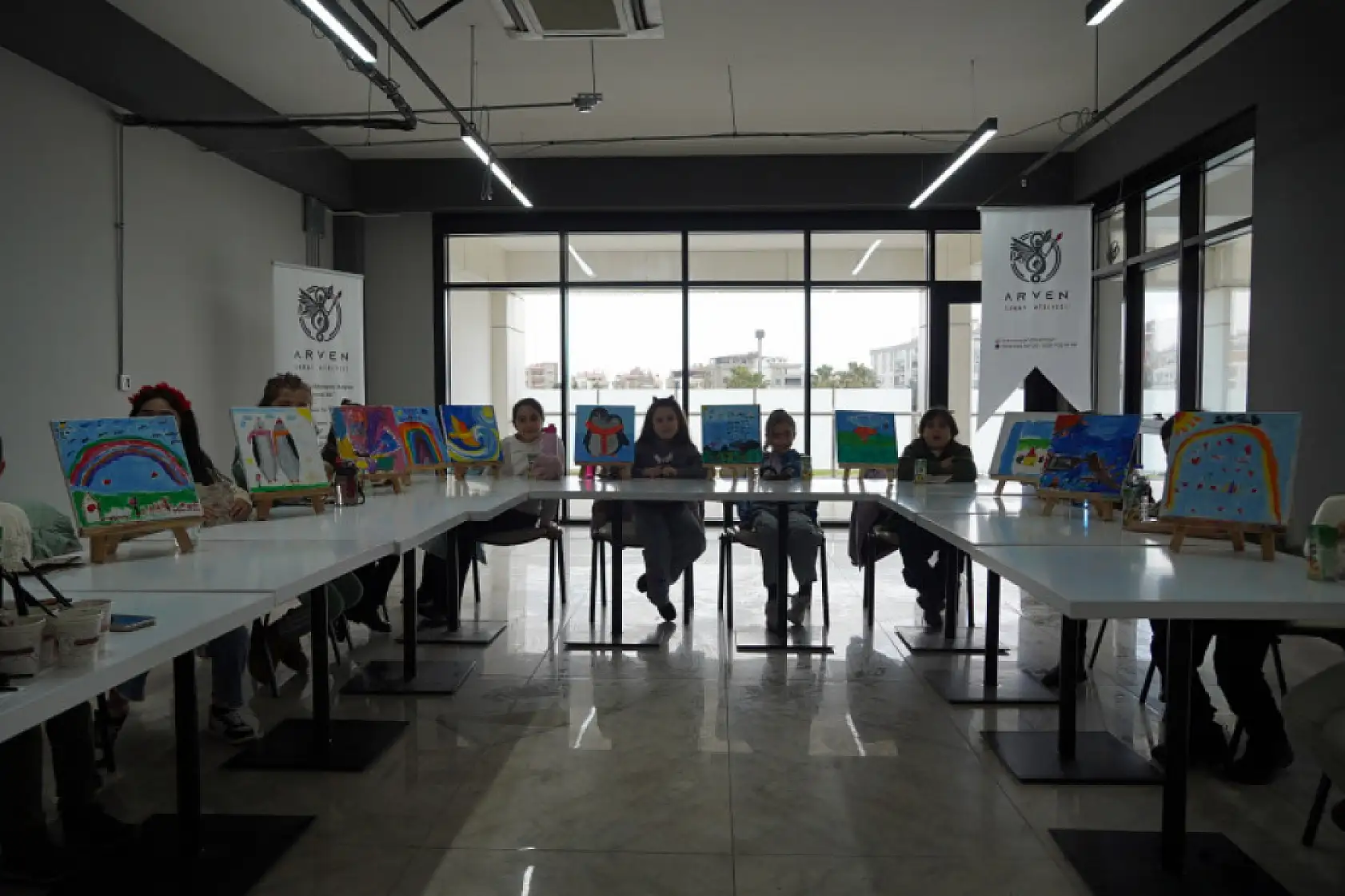 Atakum'da Tatil Çocuklar İçin Renklendi