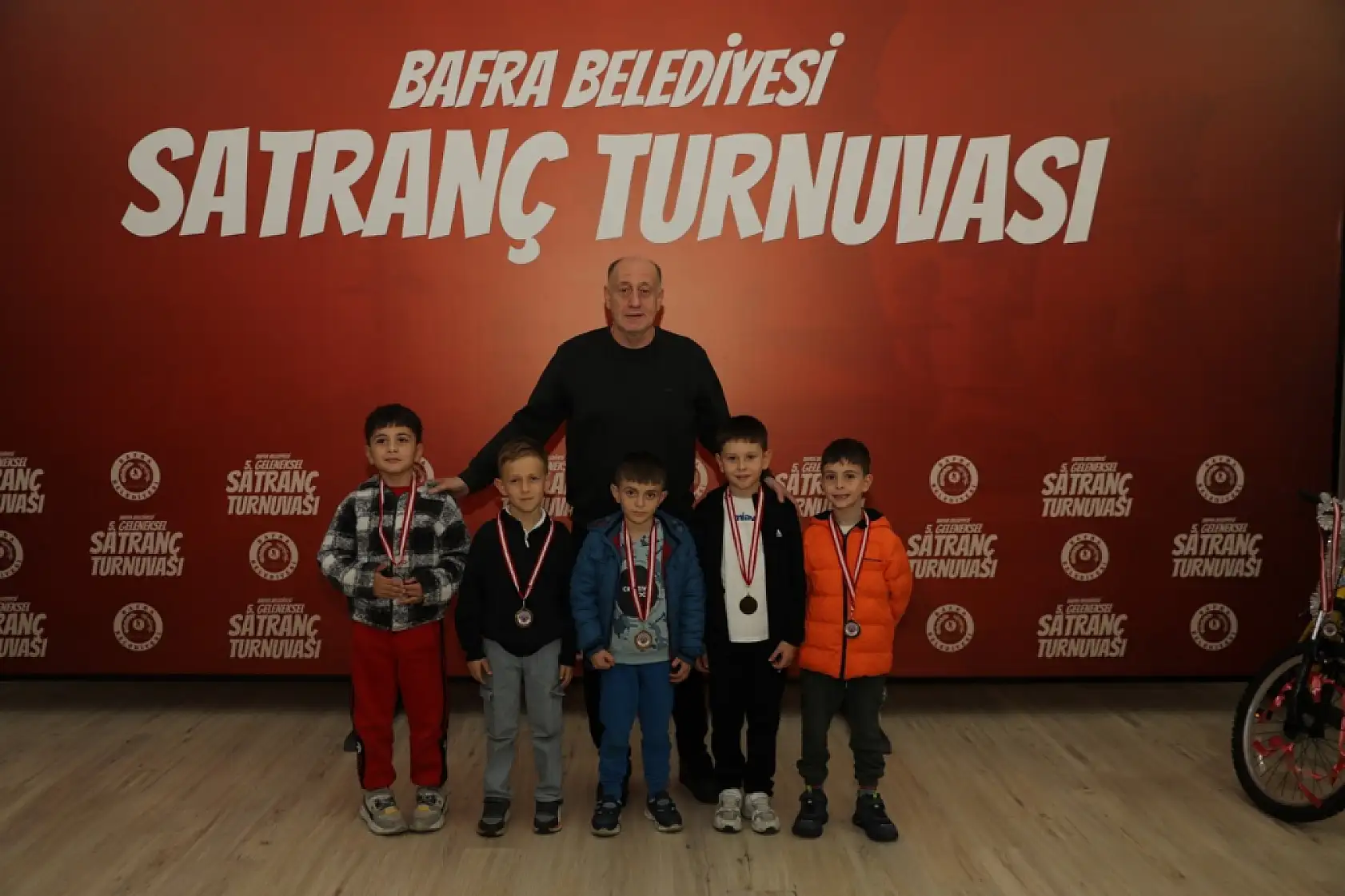Satranç tutkunların adresi Bafra oldu