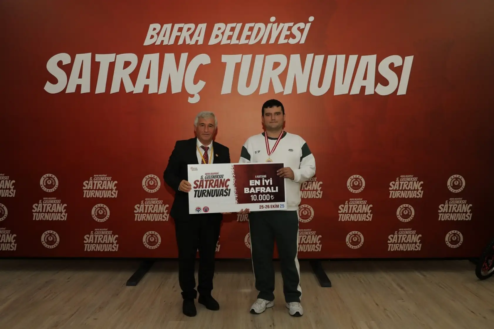 Satranç tutkunların adresi Bafra oldu