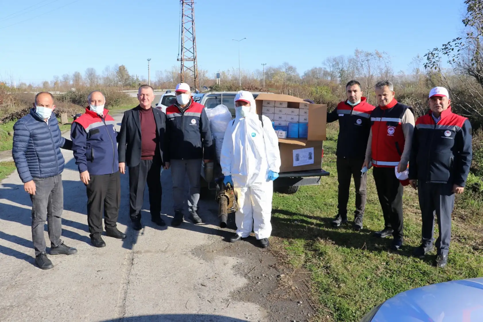 Tarım Zararlısına Karşı Çarşamba'da Mücadele Sürüyor