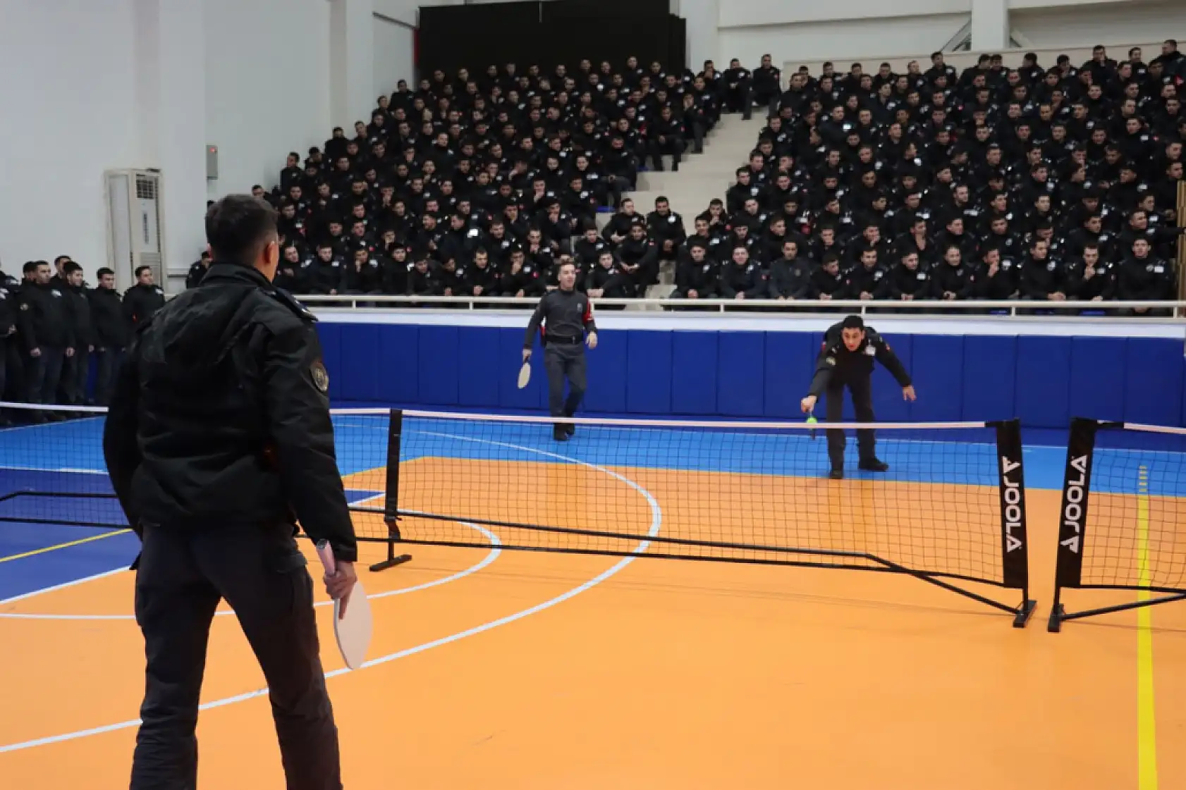 Samsun'da Polis Adayları Pickleball sahasında buluştu
