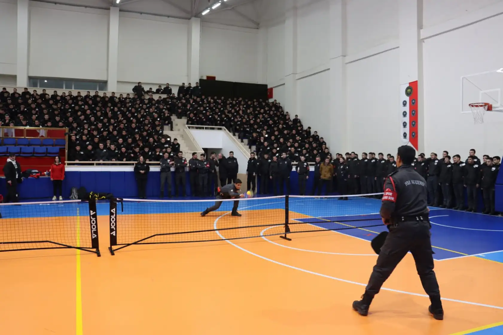 Samsun'da Polis Adayları Pickleball sahasında buluştu