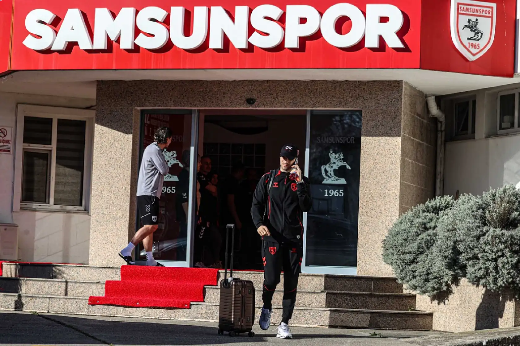 Samsunspor, Fenerbahçe maçı için Adana'ya gitti