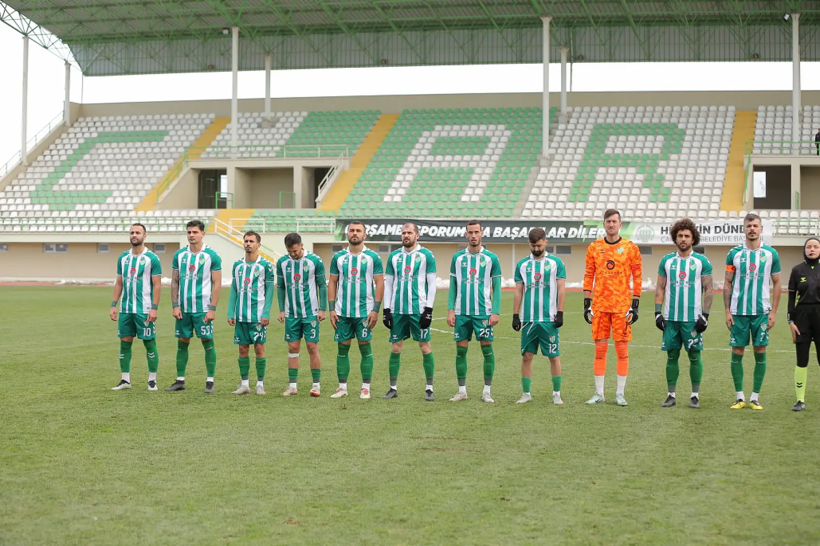 Yeşil beyazlı ekibin ilk yarı karnesi