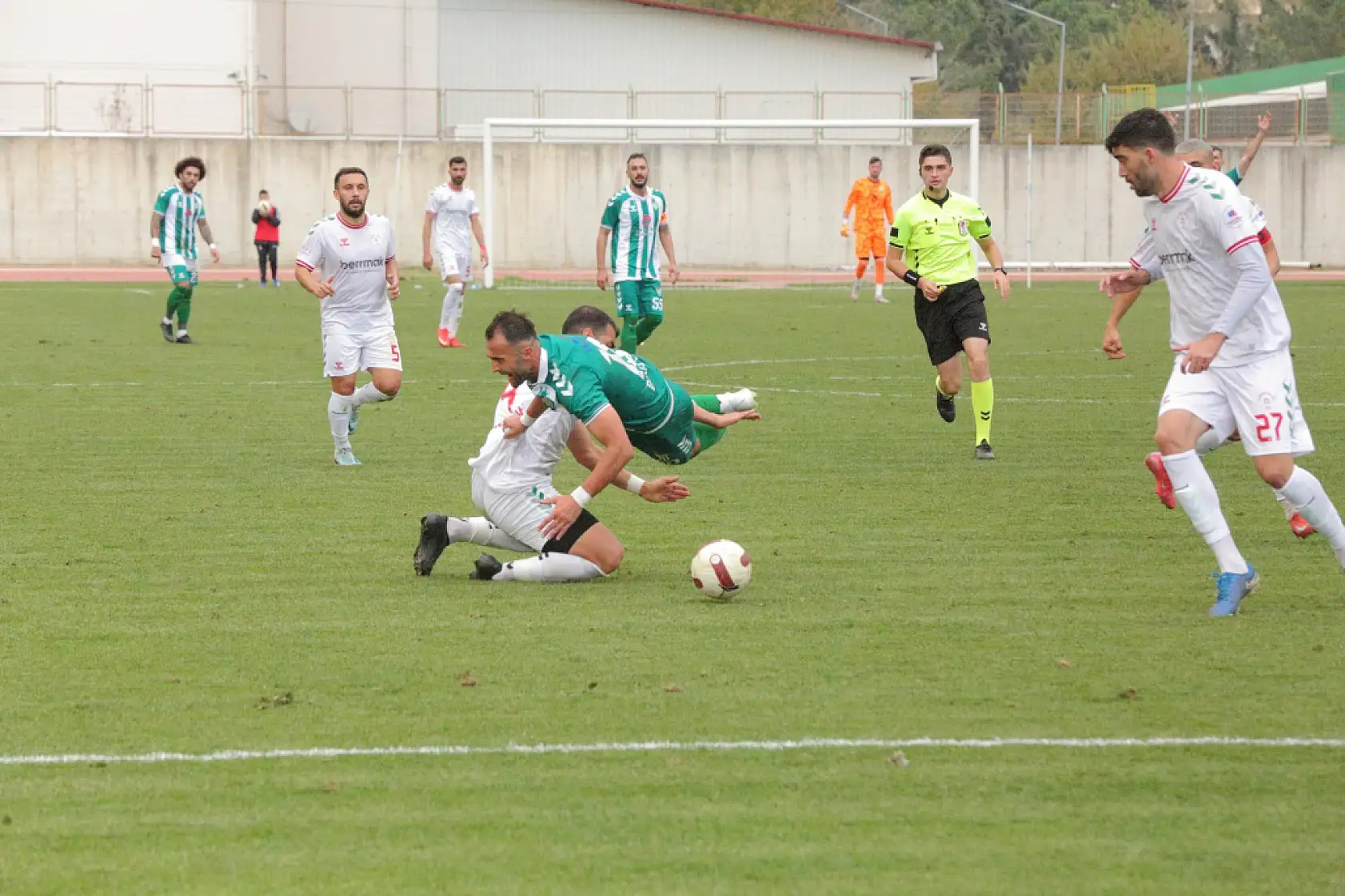 Yeşil beyazlı ekibin ilk yarı karnesi