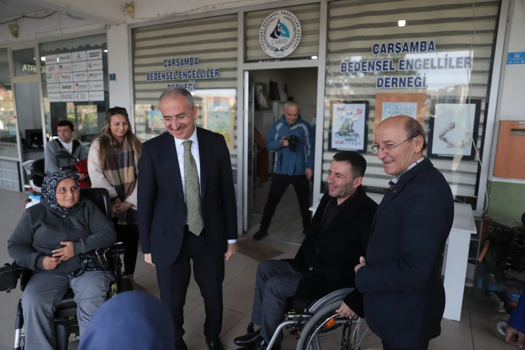 Çarşamba'da 3 Aralık Dünya Engelliler günü ziyareti