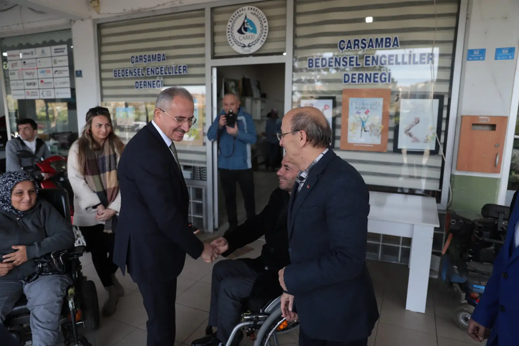 Çarşamba'da 3 Aralık Dünya Engelliler günü ziyareti