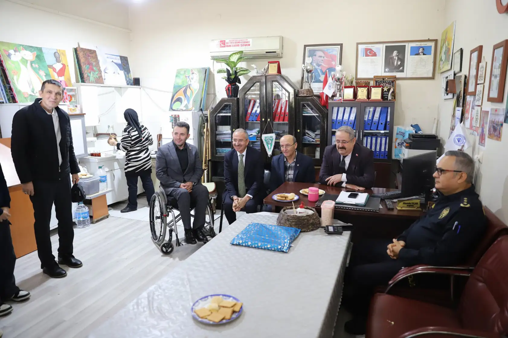 Çarşamba'da 3 Aralık Dünya Engelliler günü ziyareti