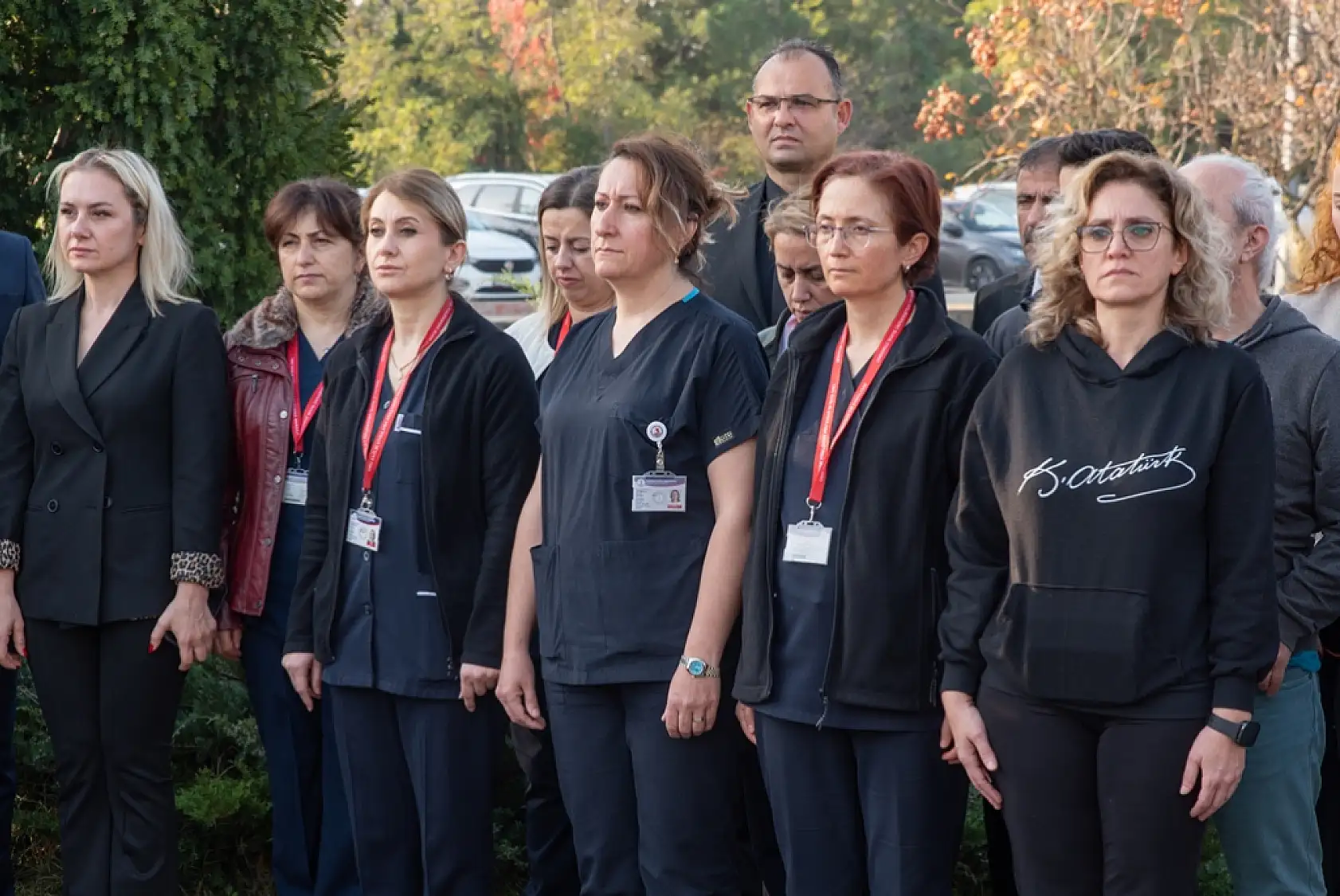 OMÜ'de 10 Kasım Töreni: Atatürk, 87. Ölüm Yıl Dönümünde Saygıyla Anıldı