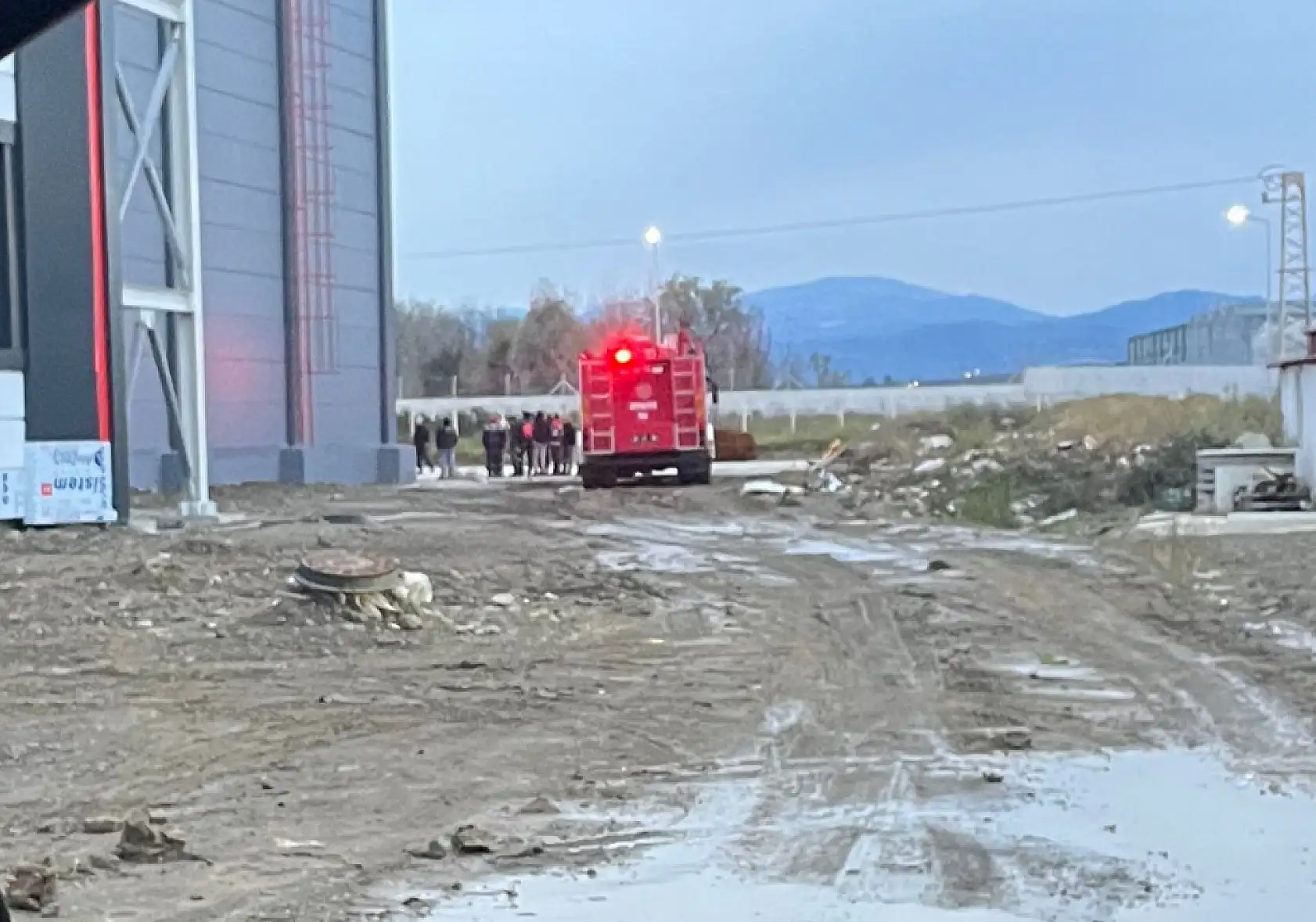 Çarşamba OSB'de Yağ Fabrikasında Korkutan Duman