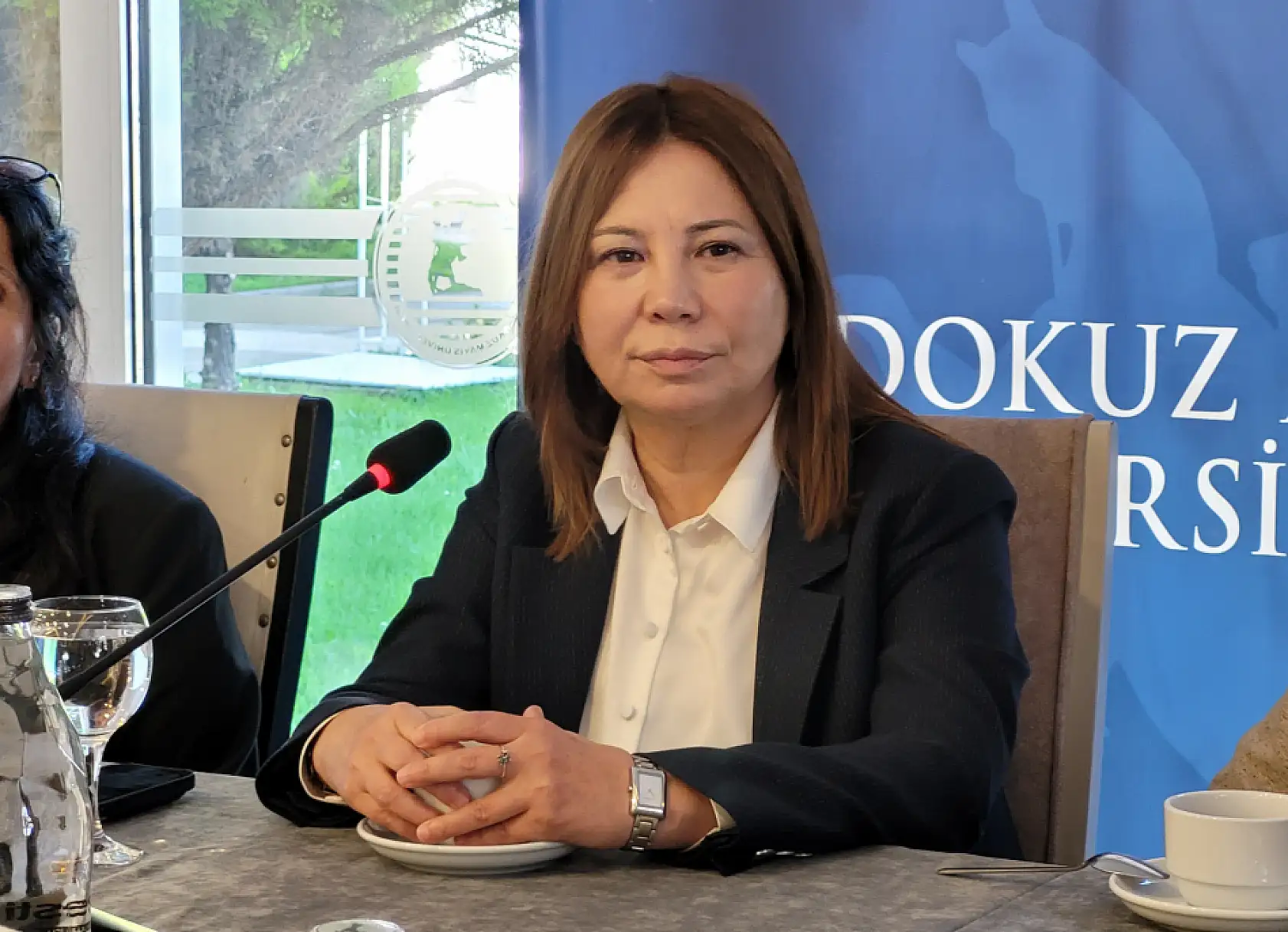 OMÜ Rektörü  Prof. Dr. Fatma Aydın basınla buluştu