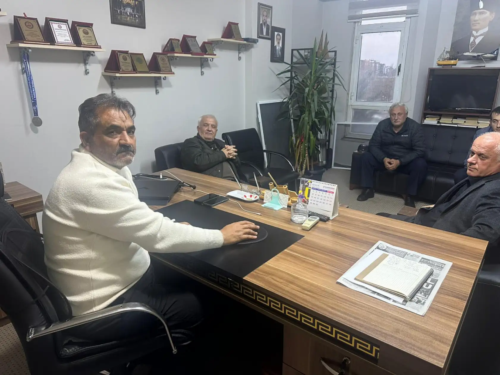 Şeker'e taziye ziyaretleri