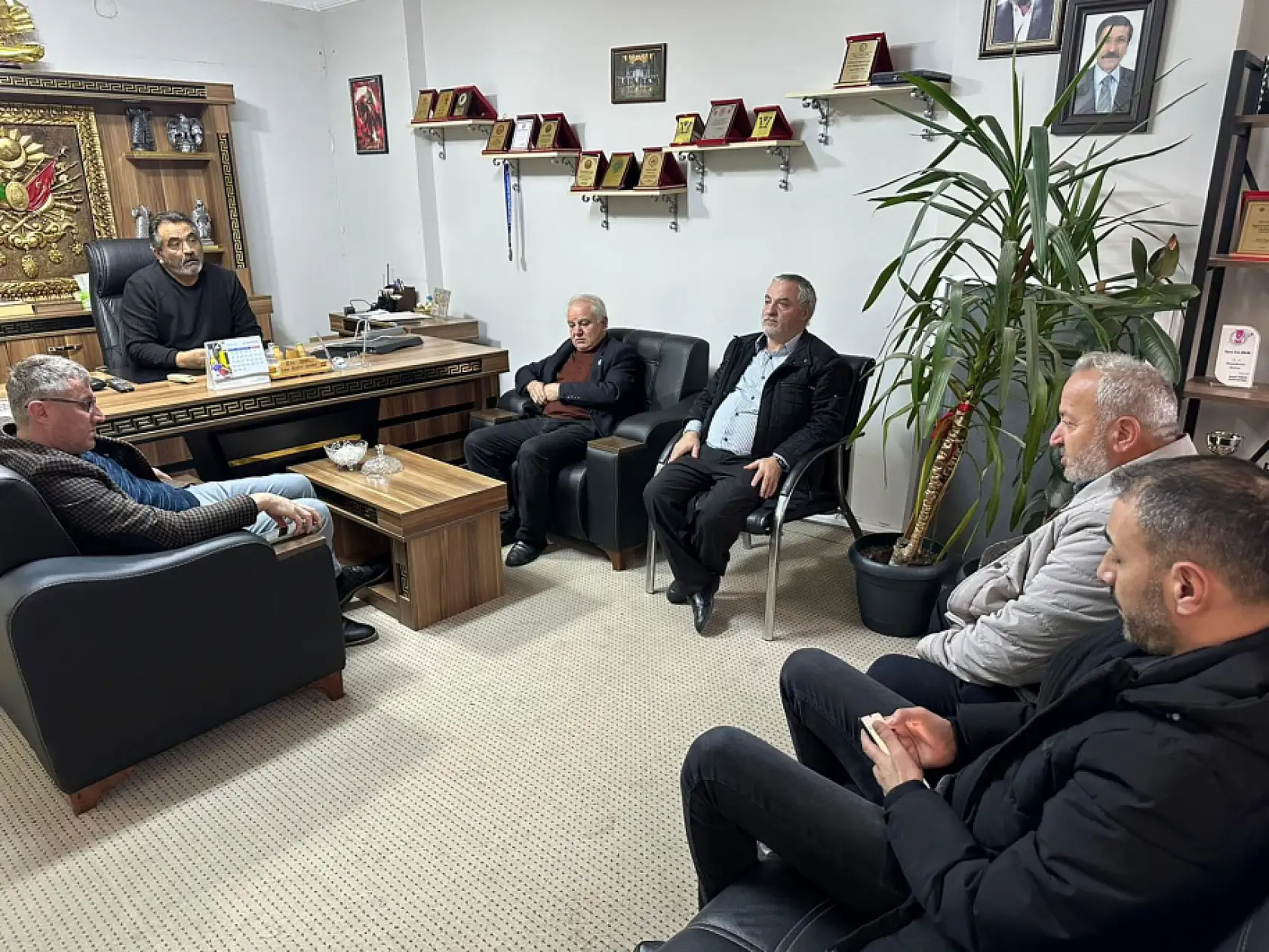 Şeker'e taziye ziyaretleri