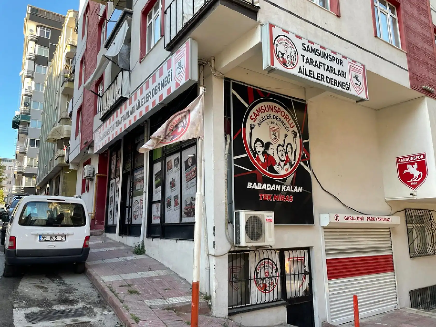 650 metre kumaşla hazırlanan Samsunspor bayrağı tribünleri süsleyecek