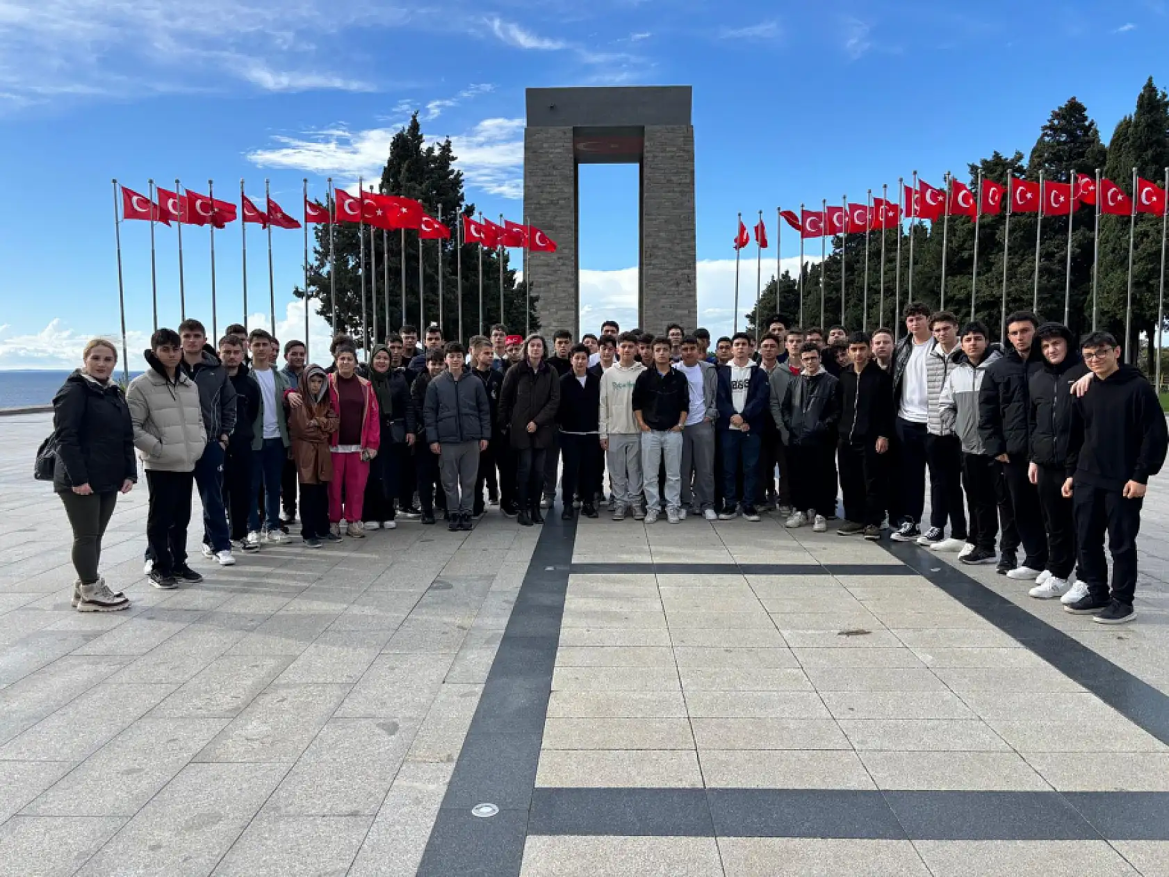 Tekkeköy Anadolu İmam Hatip Lisesi öğrencilerinden anlamlı gezi
