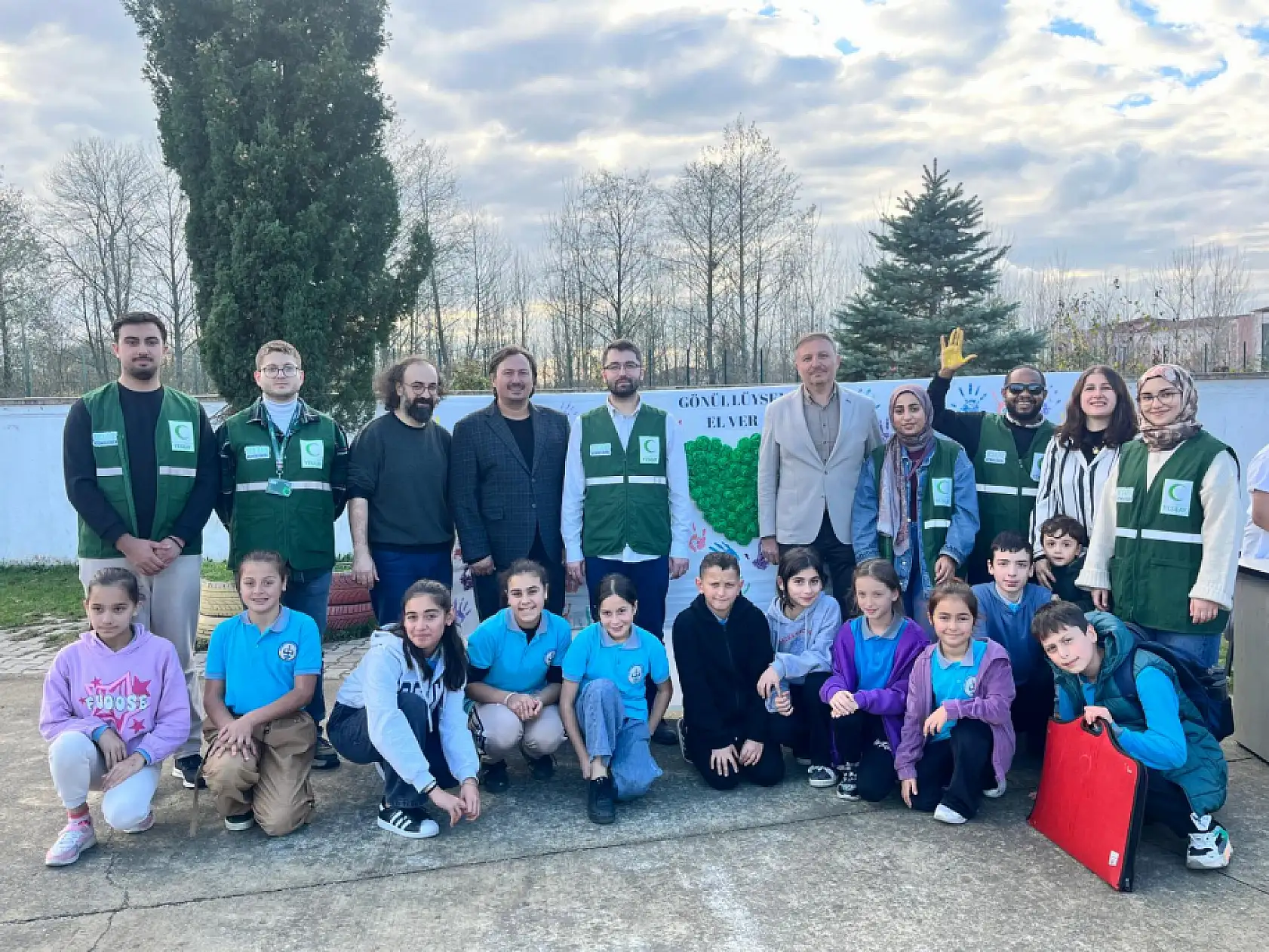 terme ortaokulunda 'benim kulübüm yeşilay' projesi uygulandı