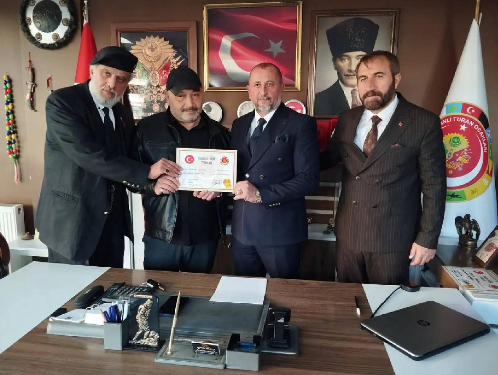 Osmanlı Turan Teşkilatı Çarşamba İlçe Başkanlığı açıldı