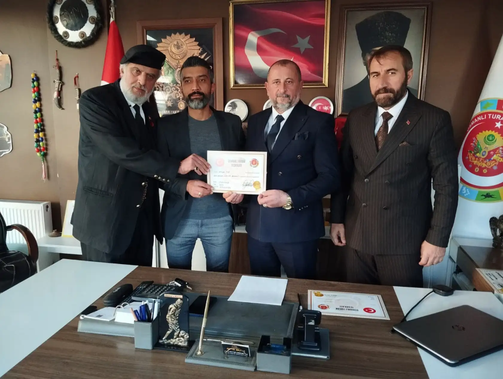 Osmanlı Turan Teşkilatı Çarşamba İlçe Başkanlığı açıldı