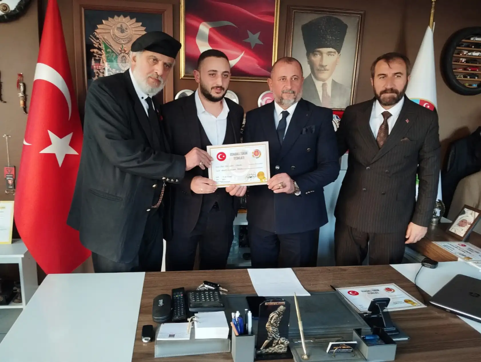 Osmanlı Turan Teşkilatı Çarşamba İlçe Başkanlığı açıldı