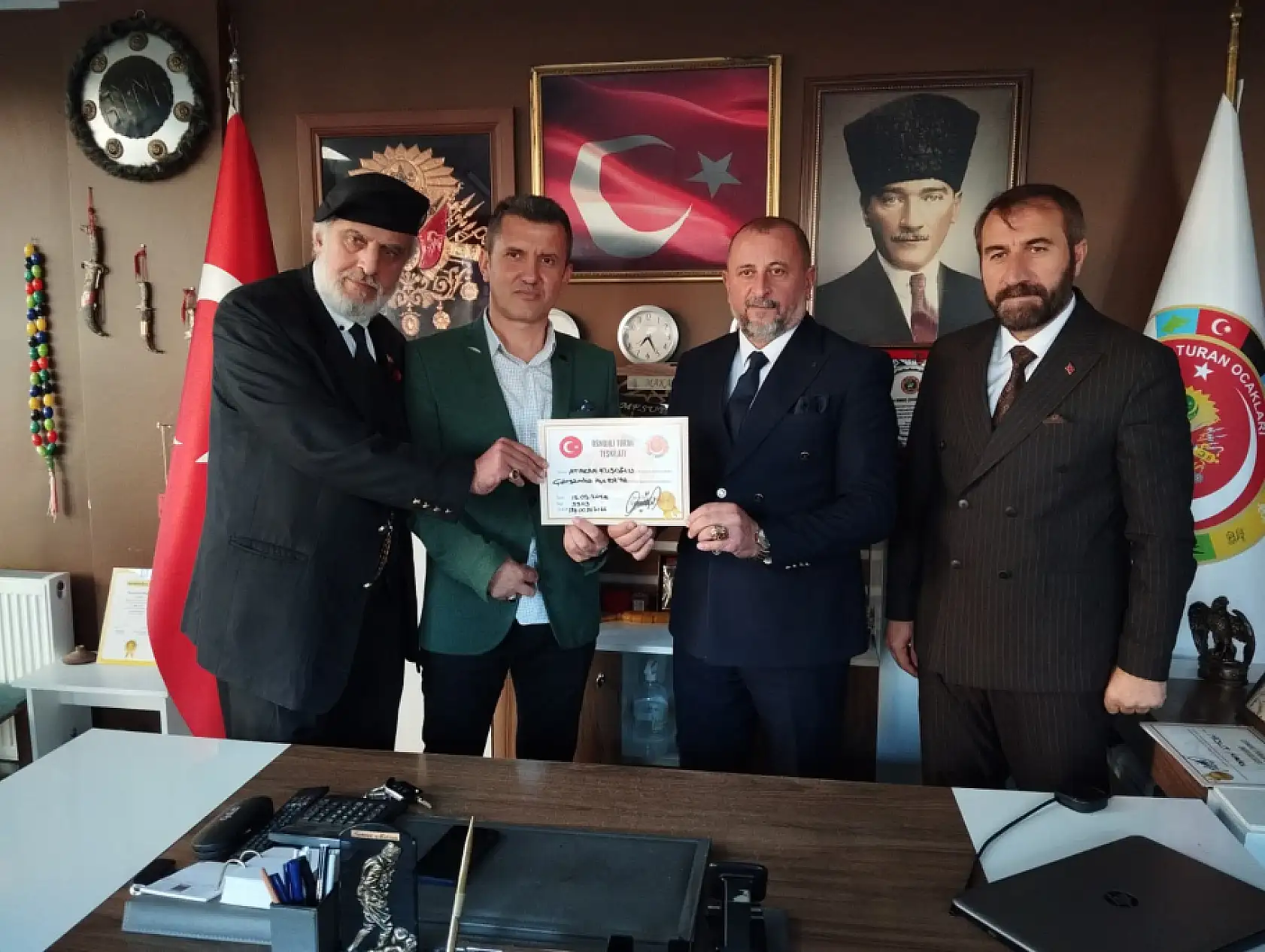 Osmanlı Turan Teşkilatı Çarşamba İlçe Başkanlığı açıldı