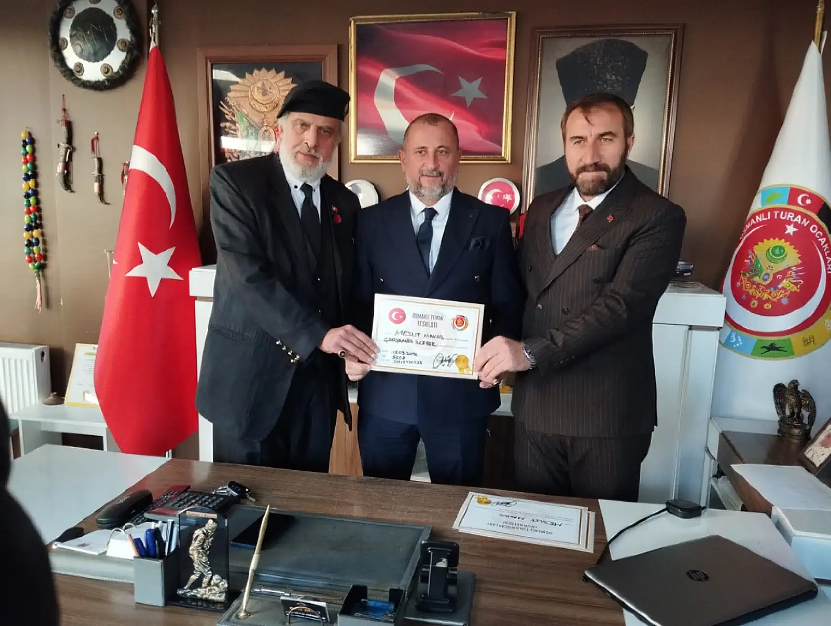 Osmanlı Turan Teşkilatı Çarşamba İlçe Başkanlığı açıldı