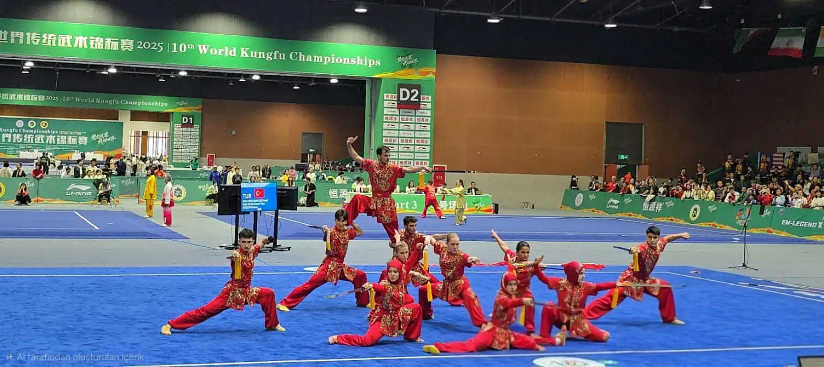 Türkiye Wushu Milli takımı dünya şampiyonu oldu