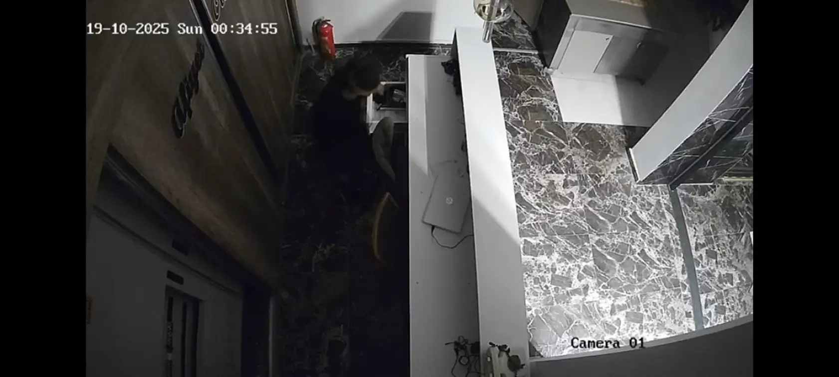O hırsız bu defa lokantaya girdi