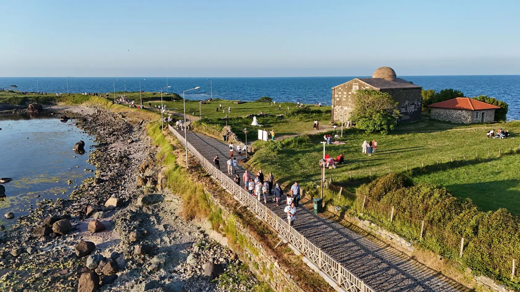 Yason Burnu ziyaretçilerin ilgi odağı oldu