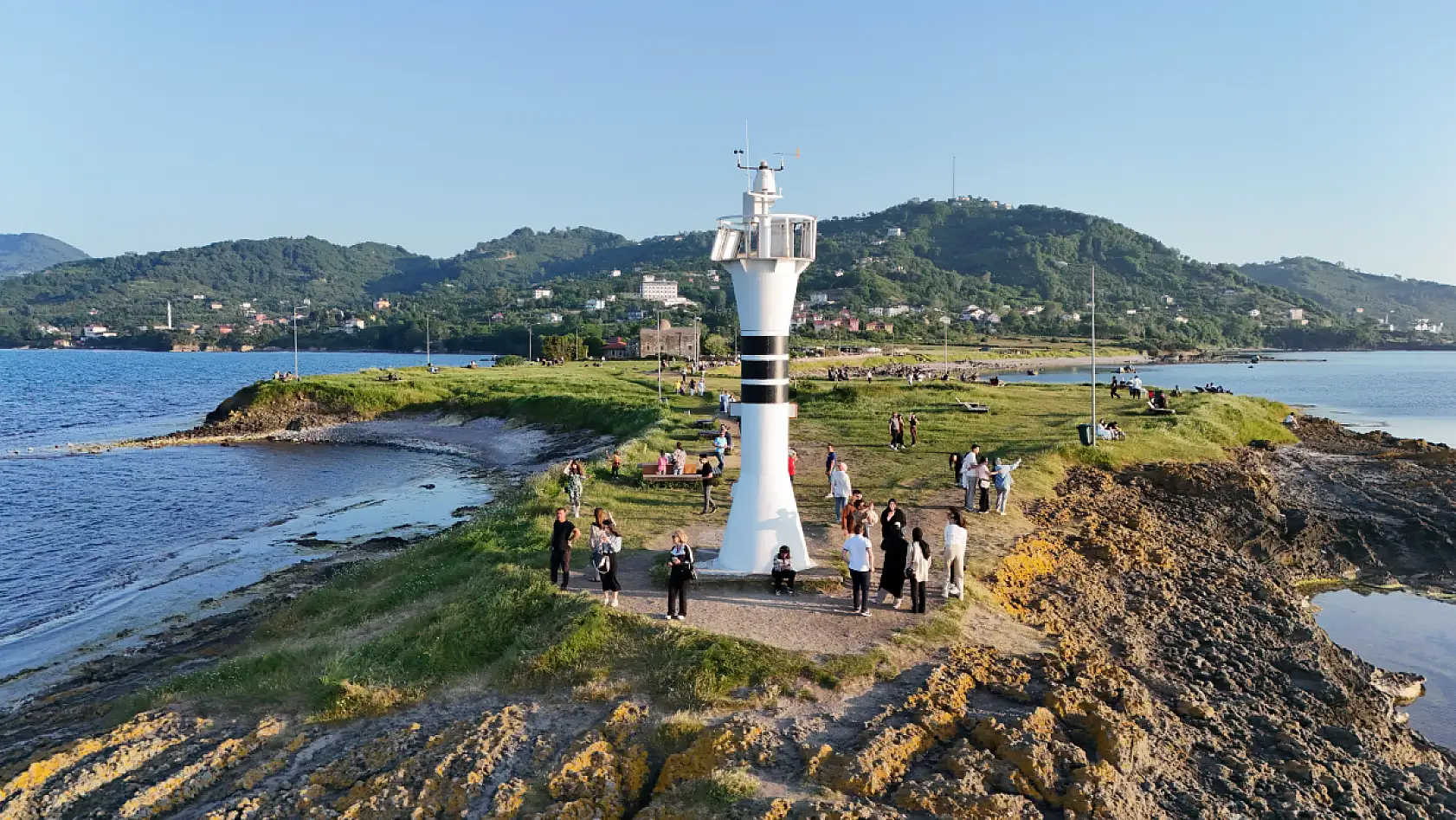 Yason Burnu ziyaretçilerin ilgi odağı oldu