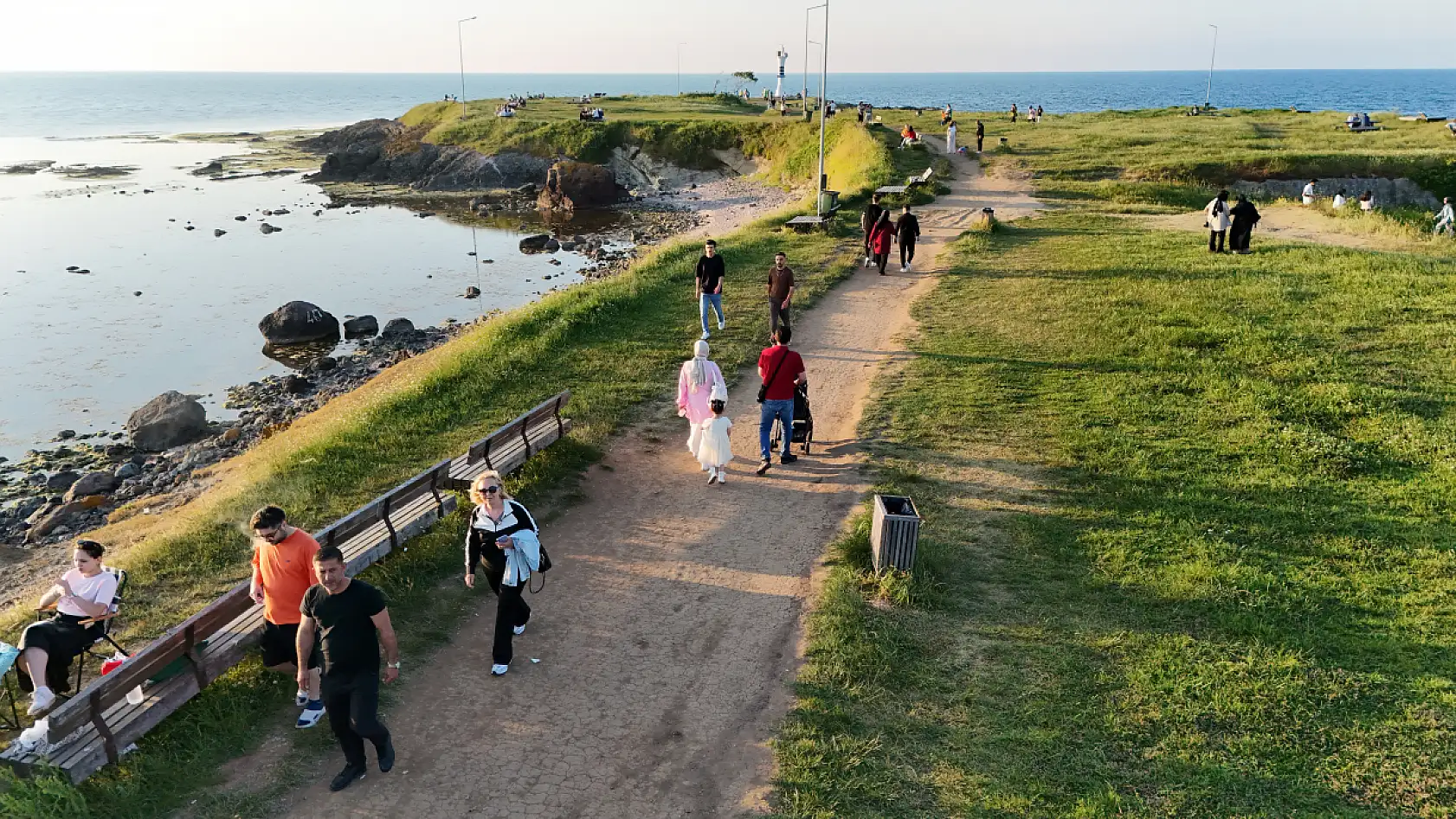 Yason Burnu ziyaretçilerin ilgi odağı oldu