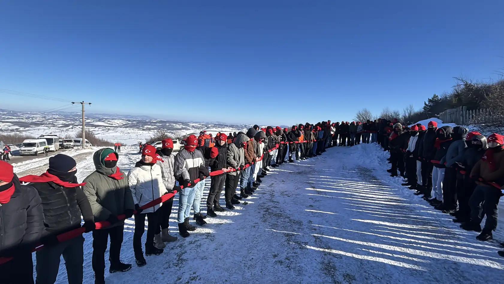 Samsun'da Sarıkamış Şehitleri İçin Anma Programı ve Bayrak Yürüyüşü Düzenlendi