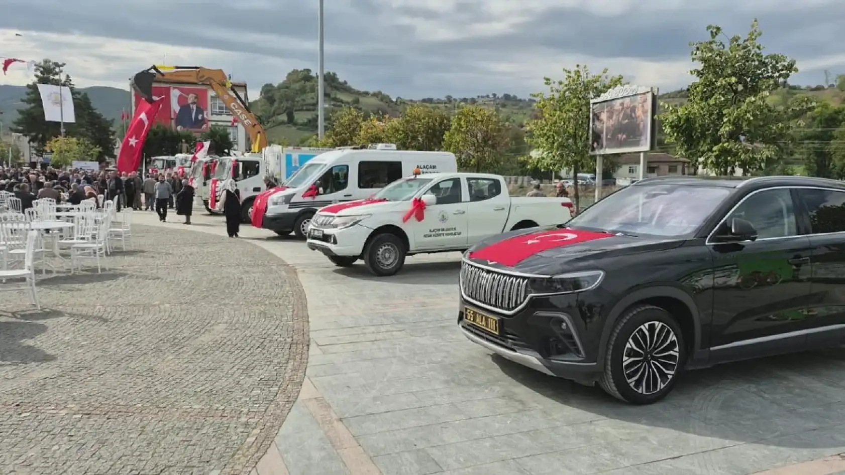 Alaçam Belediyesi araç filosunu güçlendirdi